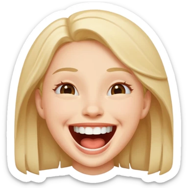 Laugh with 67 sticker