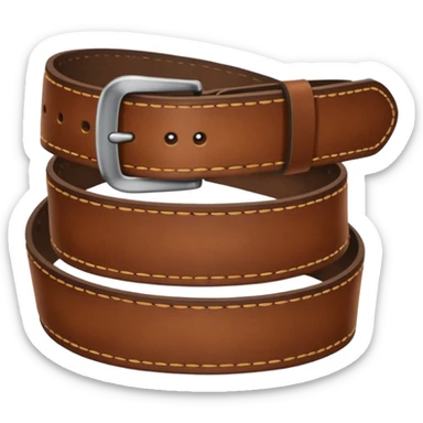 BELT IN HAND EMOJI sticker