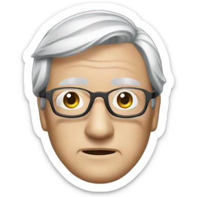 Jean Marie Lepen with a eye patch sticker