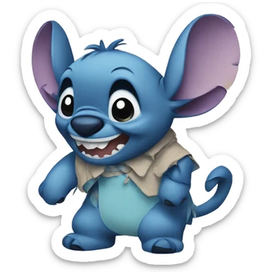 Stitch emoji sticker