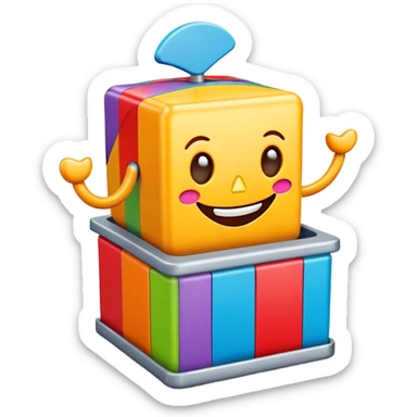 Jack in the box sticker