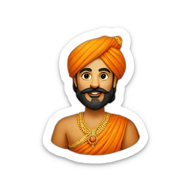 Chhatrapati shivaji maharaj sticker