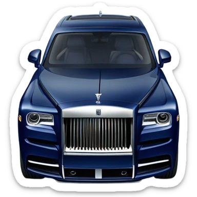 Dark blue rolls Royce cullinan  sticker