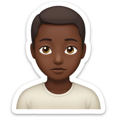 Face buddha in sticker