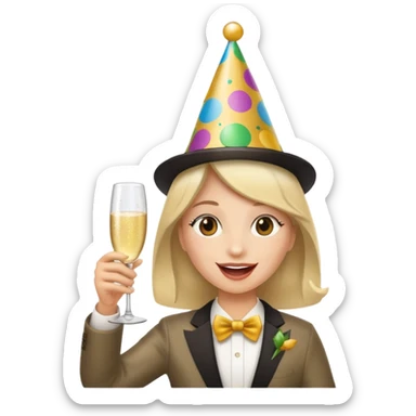 Coy cumpleaños sticker