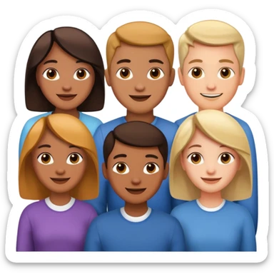 personas interesadas sticker