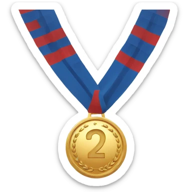 4th place medal sticker