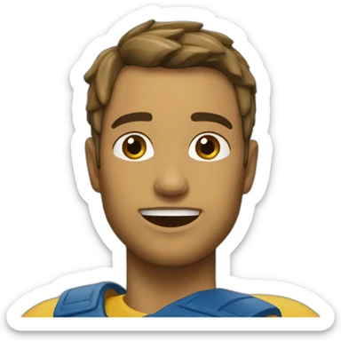 uma emoji tampando a boca sticker
