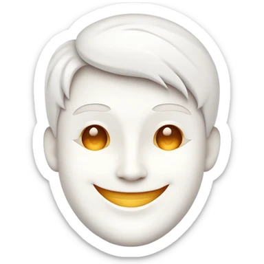 Designer made of paper sticker