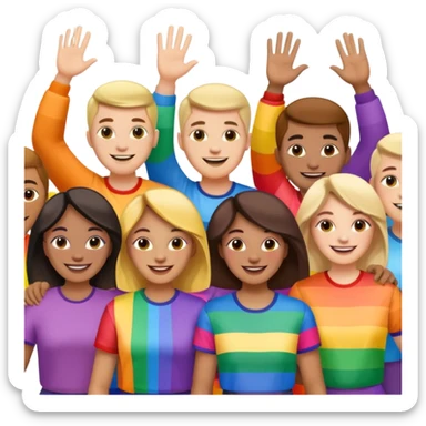 pride charcters sticker