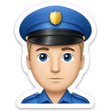 policeman sticker