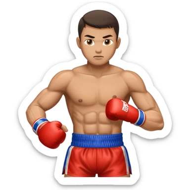 Muay thai sticker