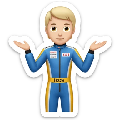 George Russel T pose sticker