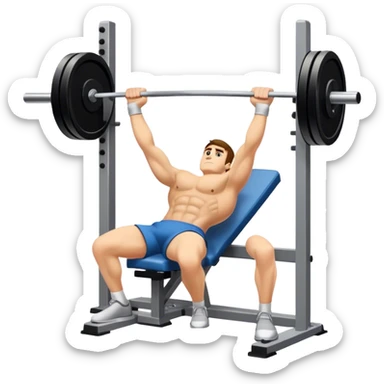 close-grip flat-benchpress sticker
