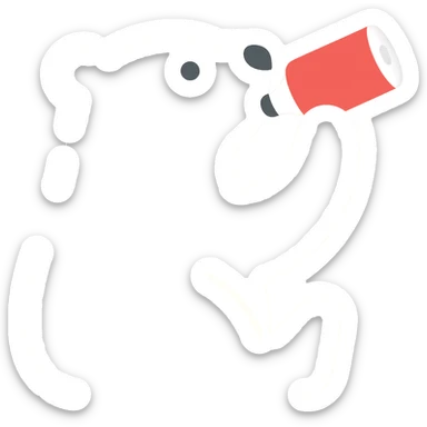 Change the Coke bottle to a Coke can in the polar bear's hand, keep the rest of the image the same sticker