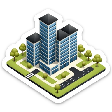 plan dessiné architecte sticker