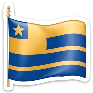 Flag of Folsom, California, US sticker