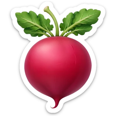 radish sticker