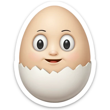 Humpty dumpty sticker