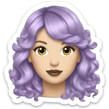 Taylor Swift lavender haze sticker