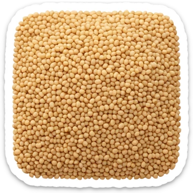 small pile of quinoa grains sticker