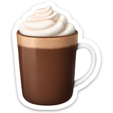Hot chocolate  sticker