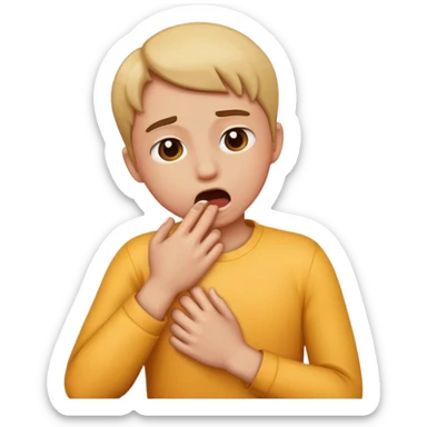 choking myself emoji sticker