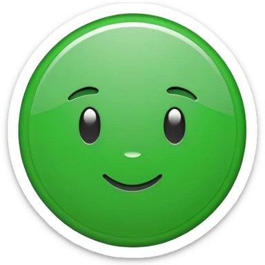 Marker in green circle  sticker