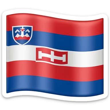 Flag emoji of the Slovak state 1939-1945 sticker