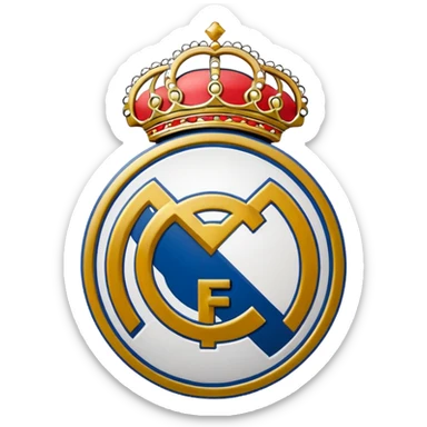 A real madrid logo , convert it to small emoji so that i can put it on my instagram bio sticker