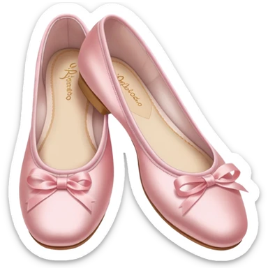 Ballerina shoes sticker