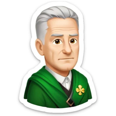 Wearing a Green Kilt sticker