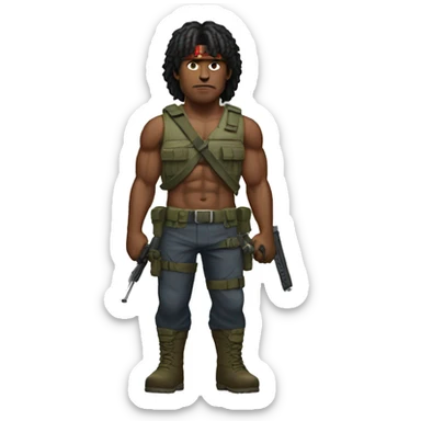 Rambo  sticker