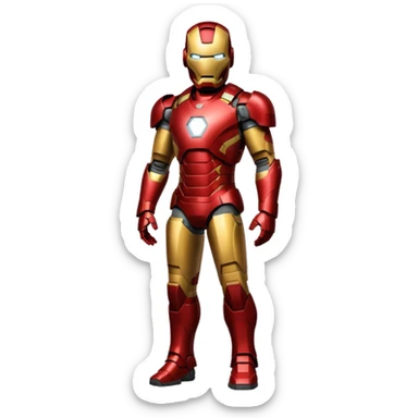 Iron man full body sticker