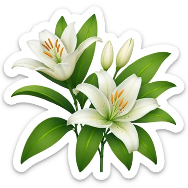 Lilies sticker