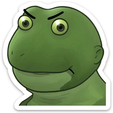 A man taking a drive off the tee in the rain wearing wellington boots  sticker