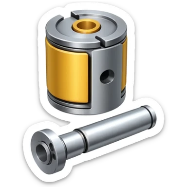 Engine piston rod sticker