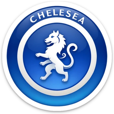 Chelsea logo sticker