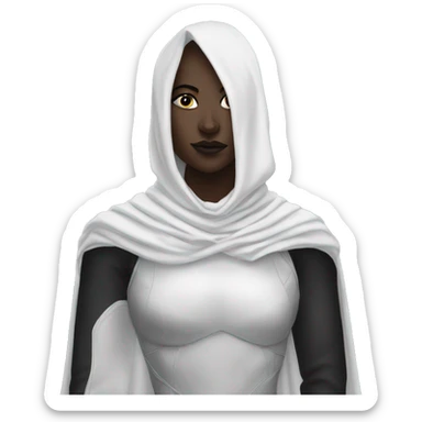 relanna twin moon knight sticker