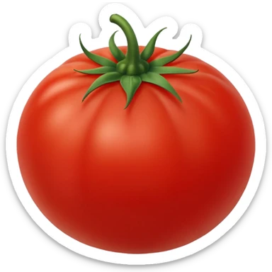 economic tomato sticker