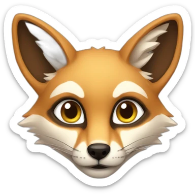 desert fox sticker