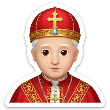 Pope Leo with Mozetta sticker