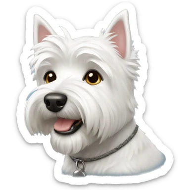 Westie sticker
