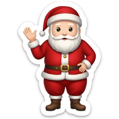 santa claus sticker