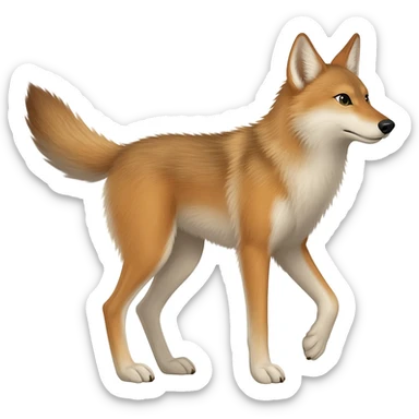 Coyote sticker