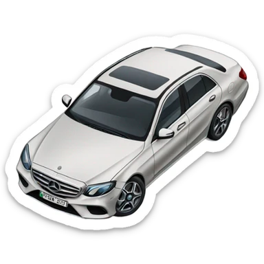 Mercedes 2024 E class sticker