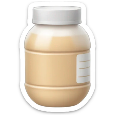 Protein powder sticker