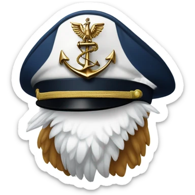 The Milwaukee admirals logo sticker