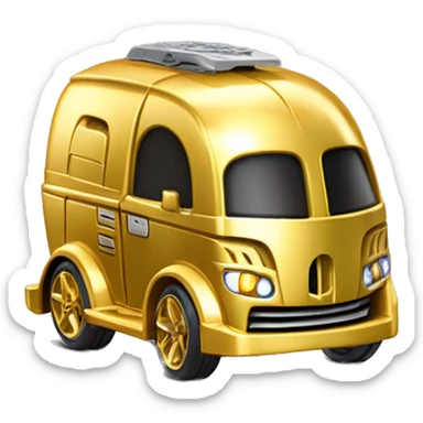 Hot Wheels 2014 Star Wars C-3PO Van Character Cars sticker