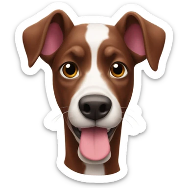 Bordeaux hart sticker